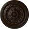 Ekena Millwork Chester Ceiling Medallion (Fits Canopies up to 2 1/4"), Hand-Painted Bronze, 15 3/4"OD x 1 7/8"P CM15CHBZS - alternate 1